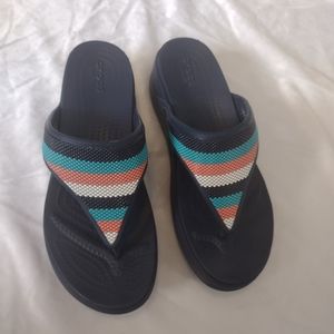 Crocs Monterey Bead Women's Wedge Sandals NWT